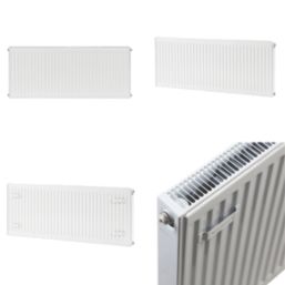 Flomasta 500mm x 1100mm 4312BTU White Type 21 Convector Radiator