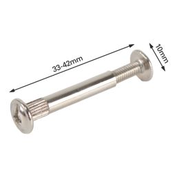 Easyfix Furniture Inter Screws M4 x 33-42mm 10 Pack