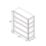 Essentials  5-Tier Metal Shelving Unit 1200mm x 400mm x 1800mm
