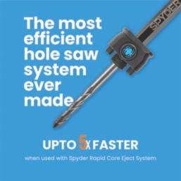 Spyder  Hex Shank Multi-Material Hole Saw Arbor with 187mm Pilot Drill