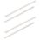 Essentials Non Fire Rated Easy Release Cable Ties Natural 40cm x 0.75cm 100 Pack