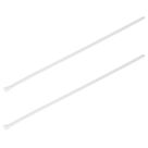 Essentials Non Fire Rated Easy Release Cable Ties Natural 40cm x 0.75cm 100 Pack
