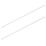 Essentials Non Fire Rated Easy Release Cable Ties Natural 40cm x 0.75cm 100 Pack