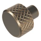 Smith & Locke Damgan Cabinet Knob Antique Brass 25mm