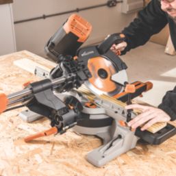 Evolution R255SMS-DB 255mm  Electric Double-Bevel Sliding Multi-Material Mitre Saw 110V