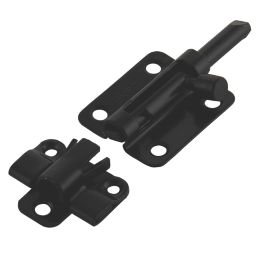 Ajustlock Barrel Bolt  Black 46mm