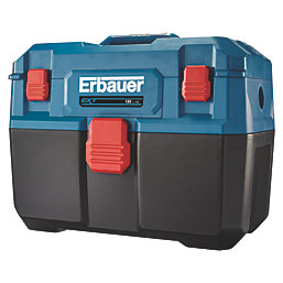 Erbauer ETBV18-Li 18V Li-Ion EXT  Cordless  Toolbox Wet & Dry Vacuum - Bare