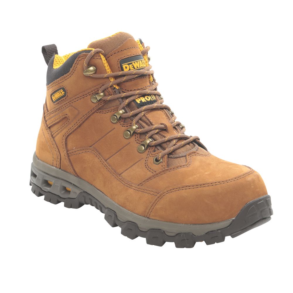 dewalt phoenix safety boots tan