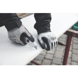 Site  Gloves Grey/Black Large
