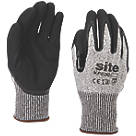 Site 520 Gloves Grey / Black Large