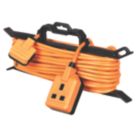Masterplug 13A 1-Gang Unswitched  Extension Lead  15m