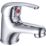 ETAL Loop Polished Chrome 105mm Cloakroom Lever Mono Basin Mixer Tap
