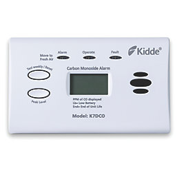 Kidde K7DCO  Battery Standalone 10 Year Carbon Monoxide Alarm with Digital Display