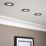 Saxby CosmosEco V3 Fixed  Fire Rated LED Recessed Downlights Black 6W 500lm 6 Pack