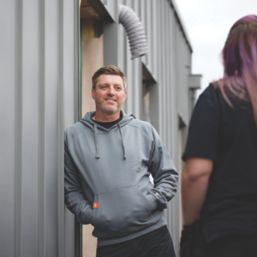 Scruffs  Worker Hoodie Graphite Medium 47.5" Chest