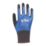 Site  Grip Gloves Blue / Black Large