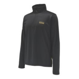 Stanley FatMax Napier 1/4 Zip Fleece Black 2X Large 50" Chest