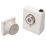 Geofire Doormouse 24V Fire Door Retainer White 95mm