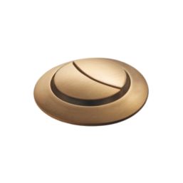 Trade Dual-Flush Close Couple Cistern Flushing Button Brushed Brass