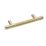 Elite Knobs & Handles Kensington Knurled T Bar Handle Brushed Brass 148mm