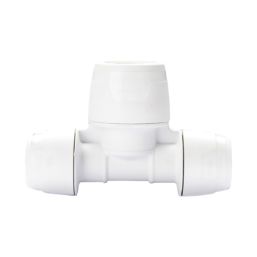 Hep2O  Plastic Push-Fit Reducing Keyless Tee 10mm x 10mm x 15mm