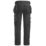 Snickers 6271 Full Stretch Trousers Black 33" W 32" L
