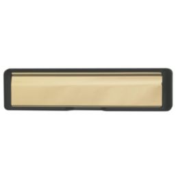 Fab & Fix Nu Mail Edge 68 Letter Plate 40-80 Hardex Gold 310mm x 68mm