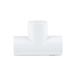 FloPlast Tees White 21.5mm 5 Pack