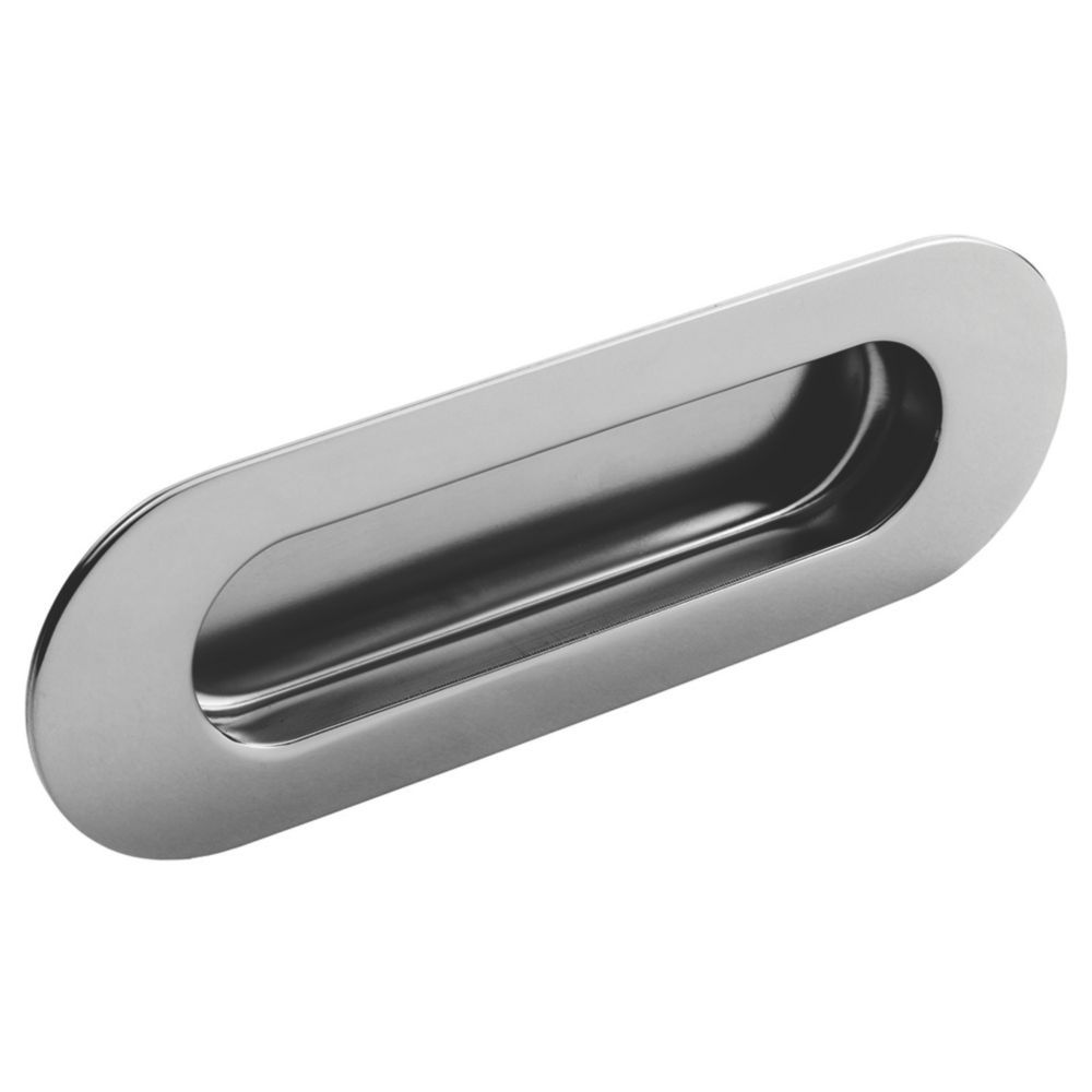 Shell Drawer Pull 90mm Polished Brass - Screwfix