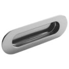 Eurospec Oval Flush Pull Handle 120mm Satin Stainless Steel