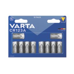 Varta  CR123 3V Lithium Batteries 10 Pack
