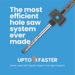 Spyder  Hex Shank Multi-Material Hole Saw Arbor with 181mm Pilot Drill