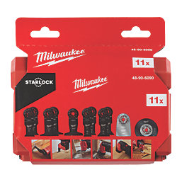 Milwaukee  48906090 Multi-Material Multi-Tool Accessory Kit 11 Pcs