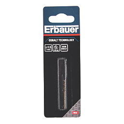 Erbauer  Straight Shank Metal Drill Bit 1.5mm x 40mm 2 Pack
