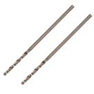 Erbauer  Straight Shank Metal Drill Bits 1.5mm x 40mm 2 Pack