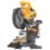 DEWALT DCS727N-XJ 250mm 54V Li-Ion XR FlexVolt Brushless Cordless Double-Bevel Sliding Mitre Saw - Bare
