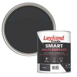 Leyland Trade 750ml Black Eggshell Emulsion Multi-Surface Paint