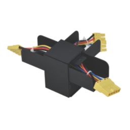 Lexco 3-Circuit Pendant Light T-Shaped Connector Black