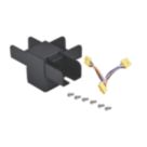 Lexco 3-Circuit Pendant Light T-Shaped Connector Black