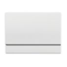 ETAL  PVC End Bath Panel & Plinth 800mm White 2 Pack