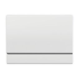 ETAL  PVC End Bath Panel & Plinth 800mm White 2 Pack