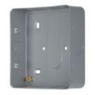 Contactum CLA3094 6/8-Module Grid Metal-Clad Back Box 37mm