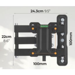 Ross RTMTA100 TV Bracket Full Motion 13-27"