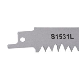 Erbauer  S1531L Wood Reciprocating Saw Blades 205mm 2 Pack