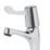 Essentials  Pillar Single Lever High Neck Sink Taps Chrome 1 Pair