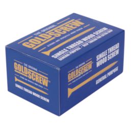 Goldscrew  PZ Double-Countersunk Thread Cutting Multipurpose Screws 4.5mm x 60mm 200 Pack
