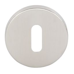 Eurospec  Standard Escutcheon (Pair) Satin Stainless Steel 54mm
