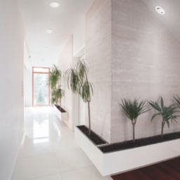 Sylvania Sylspot LED Recessed Integrated LED Spotlight White & Chrome Bezel 7W 500lm