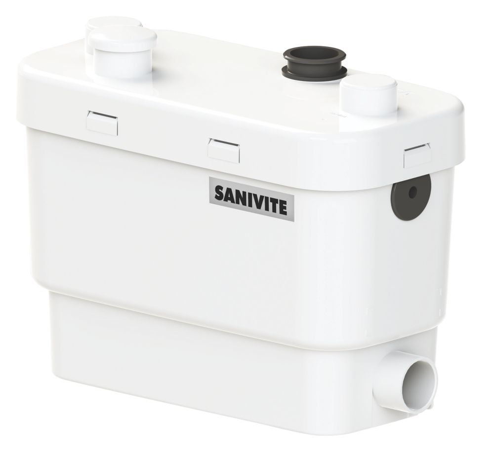 Saniflo Sanivite+ Grey Macerator Water Pump Screwfix