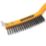 Roughneck Soft-Grip Carbon Steel Wire Brush